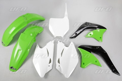 UFO KOMPLET PLASTIKÓW KAWASAKI KXF 450 06 KOLOR OEM ZIELONY/BIAŁY KA205E999