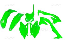 UFO KOMPLET PLASTIKÓW KAWASAKI KXF 450 16-17 KOLOR ZIELONY FLUO (KA223AFLU)