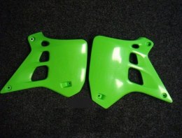 UFO OSŁONY CHŁODNICY KAWASAKI KX 250 90-91 ZIELONY