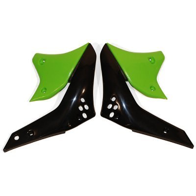 UFO OSŁONY CHŁODNICY KAWASAKI KXF 250 06 GREEN