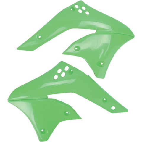 UFO OSŁONY CHŁODNICY KAWASAKI KXF 250 08 GREEN