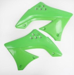 UFO OSŁONY CHŁODNICY KAWASAKI KXF 250 09-12 GREEN