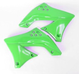 UFO OSŁONY CHŁODNICY KAWASAKI KXF 450 10-11 GREEN