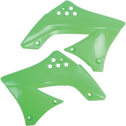 UFO OSŁONY CHŁODNICY KAWASAKI KXF 450 09 ZIELONY