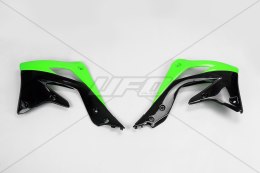 UFO OSŁONY CHŁODNICY KAWASAKI KXF 450 12-15 GREEN