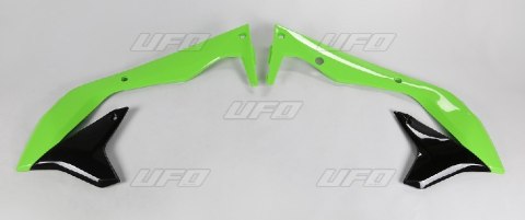 UFO OSŁONY CHŁODNICY KXF 450 16-17 OEM ZIELONY/