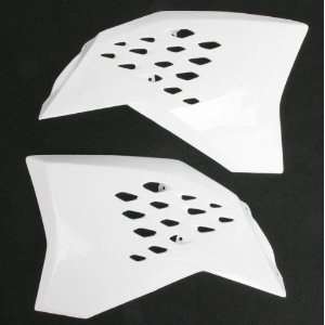UFO OSŁONY CHŁODNICY KTM SX-SXF-EXC 09-10 WHITE