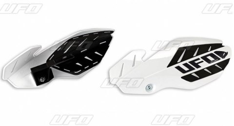 UFO OSŁONY RĄK FLAME KAWASAKI KXF 250 13-17 WHITE