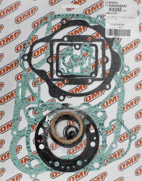 OMP KOMPLET USZCZELEK KAWASAKI KX 250 04