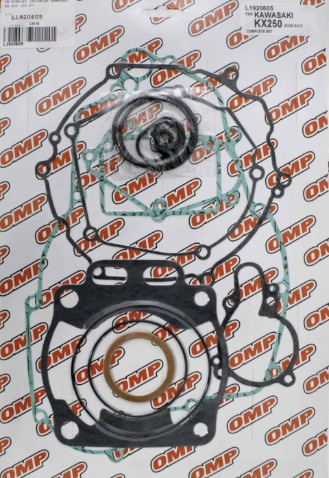 OMP KOMPLET USZCZELEK KAWASAKI KX 250 05-07