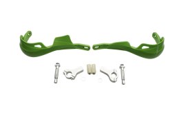 JR OSŁONY KIEROWNICY 22MM KOLOR ZIELONY PLASTIKOWA BEZ ALUMINIUM (HANDBARY)