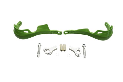 JR OSŁONY KIEROWNICY 22MM KOLOR ZIELONY PLASTIKOWA BEZ ALUMINIUM (HANDBARY)