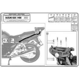KAPPA STELAŻ KUFRA CENTR. SUZUKI GSX 1400 02-09