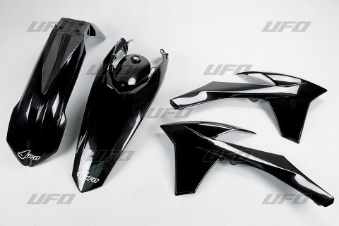 UFO KOMPLET PLASTIKÓW KTM EXC '12-'13 KOLOR CZARNY (KT513E001) UFO KOMPLET PLASTIKÓW KTM EXC '12-'13 KOLOR CZARNY (KT513E001)