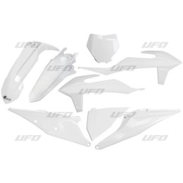 UFO KPL PLASTIKÓW KTM SX 125/150/250 19- 22, SXF SX-F 250/350/450 22 KOLOR BIAŁY KT522E047