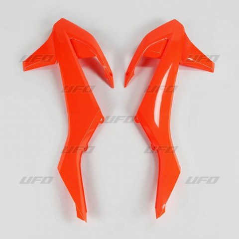 UFO OSŁONY CHŁODNICY KTM SX/SXF 16-18, EXC/EXC-F 17-19 UNI ORANGE FLUO