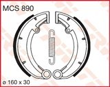 TRW LUCAS SZCZĘKI HAMULCOWE 160X30 MM 978 MZ ETZ/TS 150 /250/50 PROMOCJA