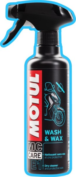 MOTUL WASH WAX E1 400ML MYCIE MOTOCYKLA