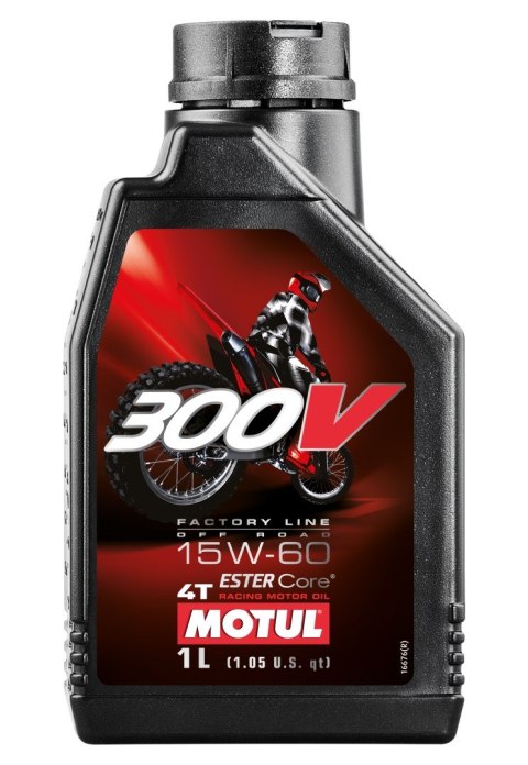 MOTUL OLEJ SILNIK 300V 4T OFF ROAD 15W60 SYN 1L