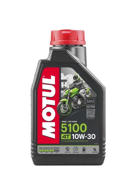 MOTUL OLEJ SILNIKOWY 5100 4T ESTER 10W30 1L