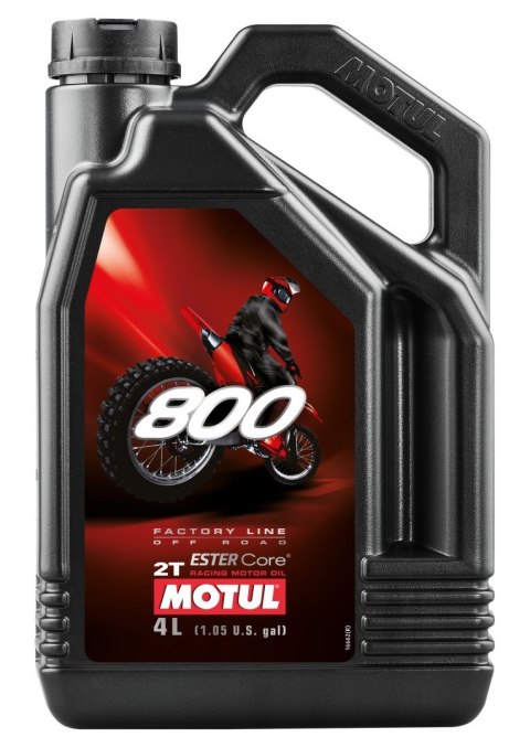 MOTUL OLEJ SILNIK 800 2T SYNTETYCZNY OFFROAD 4L MOTUL OLEJ SILNIK 800 2T SYNTETYCZNY OFFROAD 4L