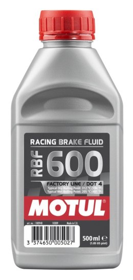 MOTUL PŁYN HAMULCOWY RACING RBF 600 DOT4 500 ML