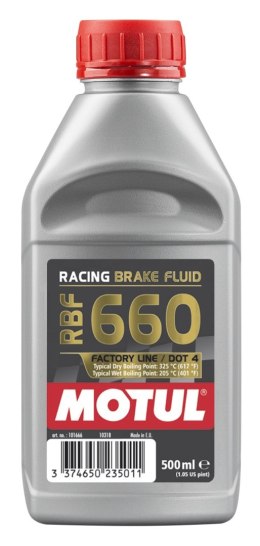 MOTUL PŁYN HAMULCOWY RACING RBF 660 DOT4 500 ML
