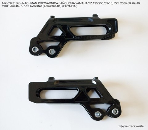 NACHMAN PROWADNICA ŁAŃCUCHA YZ125/250 09-16 CZARNA