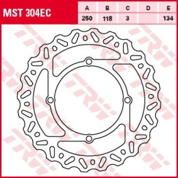 TRW LUCAS TARCZA HAMULCOWA PRZÓD SUZUKI RMZ 250 07-14