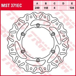 TRW LUCAS TARCZA HAMULCOWA SUZUKI DR Z 400 RM 125