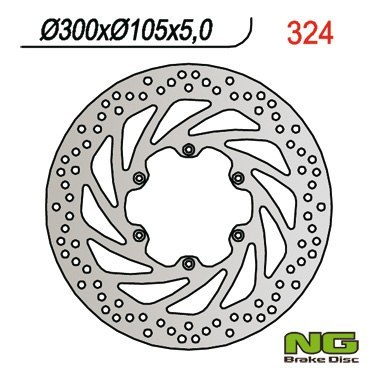 NG TARCZA HAMULCOWA PRZÓD APRILIA BMW F 650 F700 NG TARCZA HAMULCOWA PRZÓD APRILIA BMW F 650 F700
