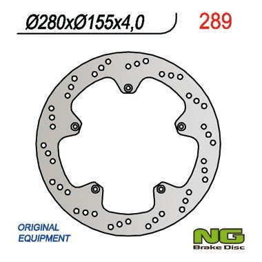 NG TARCZA HAMULCOWA PRZÓD APRILIA RS 50, YAMAHA TZR 50 (280X155X4) NG TARCZA HAMULCOWA PRZÓD APRILIA RS 50, YAMAHA TZR 50 (280X155X4)