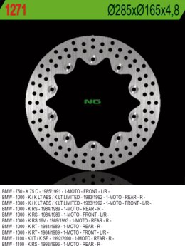 NG TARCZA HAMULCOWA PRZÓD BMW K 75C RT 94-96