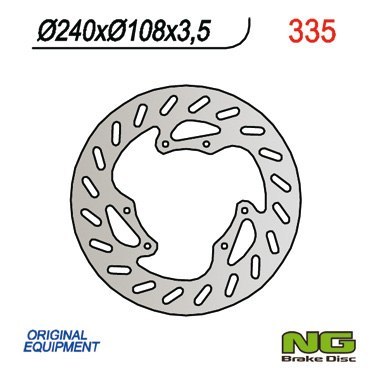 NG TARCZA HAMULCOWA PRZÓD DERBI 50 SENDA R/R-RACER/X-TREME/X-RACE '00-'09 NG TARCZA HAMULCOWA PRZÓD DERBI 50 SENDA R/R-RACER/X-TREME/X-RACE '00-'09