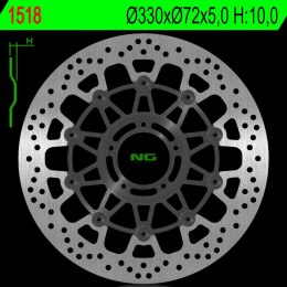 NG TARCZA HAMULCOWA PRZÓD DUCATI MULTISTRADA 1200 15-18 330X72X5,0 MM 5X8,5