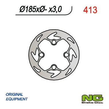 NG TARCZA HAMULCOWA PRZÓD GAS GAS 125/200/250 TXT (185X-X3) NG TARCZA HAMULCOWA PRZÓD GAS GAS 125/200/250 TXT (185X-X3)