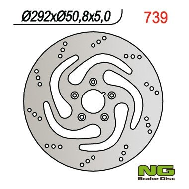 NG TARCZA HAMULCOWA PRZÓD HARLEY-DAVIDSON 292X50, 8X5 883 1200 1340 1450, 5 OTORÓW ŚR.8, 5 NG TARCZA HAMULCOWA PRZÓD HARLEY-DAVIDSON 292X50, 8X5 883 1200 1340 1450, 5 OTORÓW ŚR.8, 5
