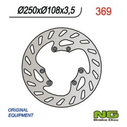 NG TARCZA HAMULCOWA PRZÓD HM 50 CRE BAJA/SIX 01-06 ŚR. 250 MM 250X108X3,5