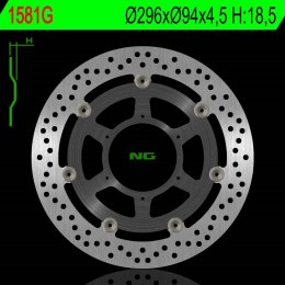 NG TARCZA HAMULCOWA PRZÓD HONDA CBF 600 ABS 08-11