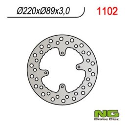 NG TARCZA HAMULCOWA PRZÓD HONDA CR 80/85,CRF150R 07-21 220X88X3 4X6,50 MM