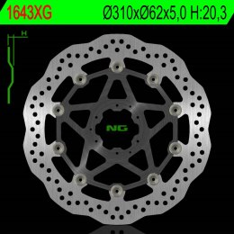 NG TARCZA HAMULCOWA PRZÓD HONDA CRF 1000L ABS 15-