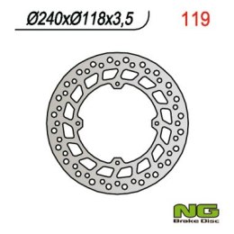 NG TARCZA HAMULCOWA PRZÓD HONDA CRM125 XLR125 XR