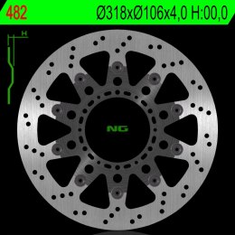 NG TARCZA HAMULCOWA PRZÓD HONDA NSR 125 93-03 PŁYWAJĄCA