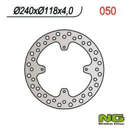 NG TARCZA HAMULCOWA PRZÓD XR 600R 85-90 240X118X4