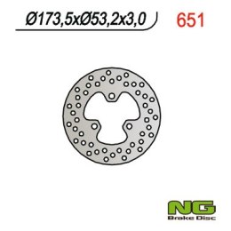 NG TARCZA HAMULCOWA PRZÓD HONDA TRX 450R 400 05-06