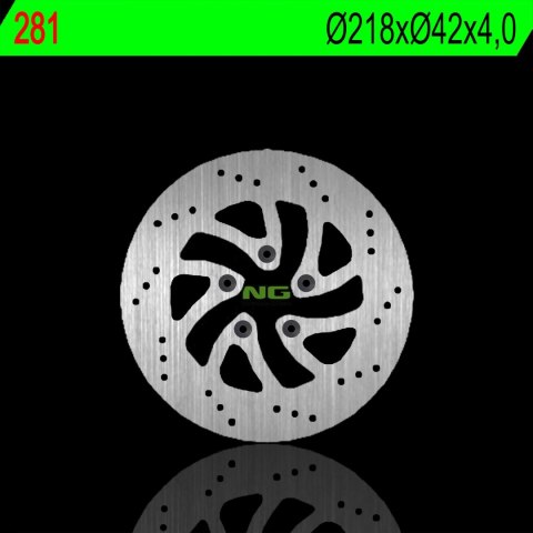 NG TARCZA HAMULCOWA PRZÓD ITALJET JACKPOT 125 01, JUPITER 02, MILLENIUM 00-02 5X6, 5MM NG TARCZA HAMULCOWA PRZÓD ITALJET JACKPOT 125 01, JUPITER 02, MILLENIUM 00-02 5X6, 5MM
