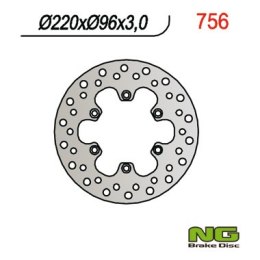 NG TARCZA HAMULCOWA PRZÓD KAWASAKI KX 80 84- 00, KX 85 01-16, KX 100 06-16