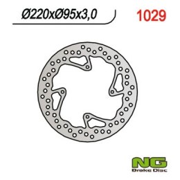 NG TARCZA HAMULCOWA PRZÓD KTM 85 SX 03 15 220X95