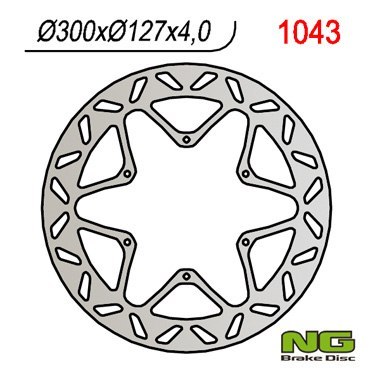 NG TARCZA HAMULCOWA PRZÓD KTM 950 990 ADVENTURE NG TARCZA HAMULCOWA PRZÓD KTM 950 990 ADVENTURE