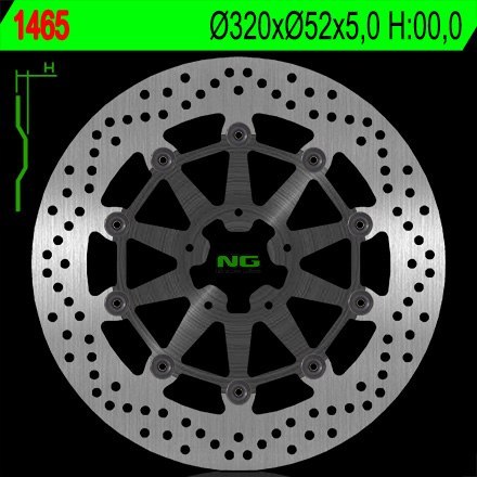 NG TARCZA HAMULCOWA PRZÓD KTM DUKE 690 ABS 14-16 NG TARCZA HAMULCOWA PRZÓD KTM DUKE 690 ABS 14-16